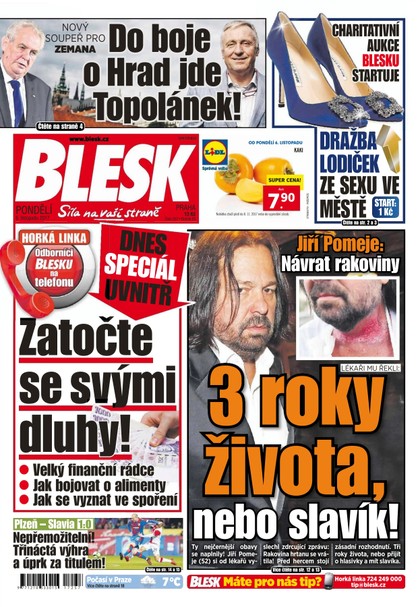 E-magazín Blesk - 6.11.2017 - CZECH NEWS CENTER a. s.
