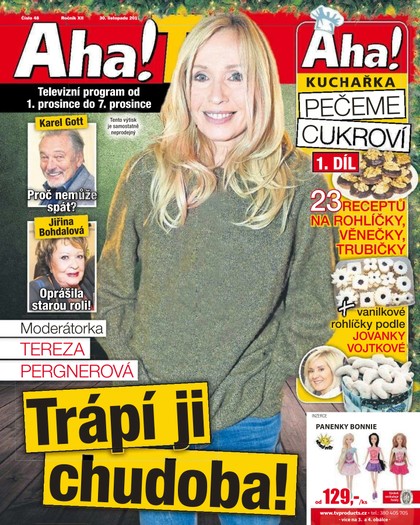 E-magazín AHA! Tv - 30.11.2017 - CZECH NEWS CENTER a. s.