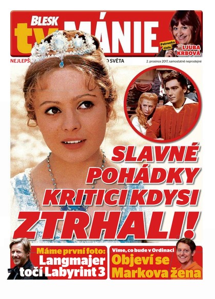 E-magazín Blesk Tv manie - 2.12.2017 - CZECH NEWS CENTER a. s.