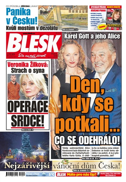 E-magazín Blesk - 5.12.2017 - CZECH NEWS CENTER a. s.