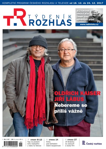 E-magazín Týdeník Rozhlas 51/2017 - Radioservis, a. s.