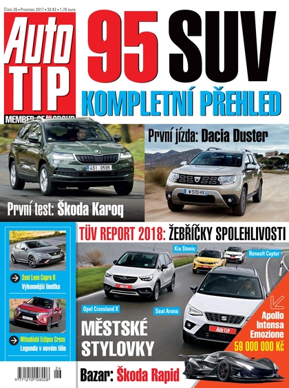 E-magazín Auto TIP - 11.12.2017 - CZECH NEWS CENTER a. s.