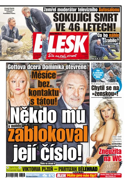 E-magazín Blesk - 12.12.2017 - CZECH NEWS CENTER a. s.