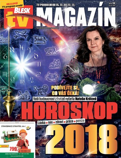 E-magazín Blesk Tv magazín - 15.12.2017 - CZECH NEWS CENTER a. s.