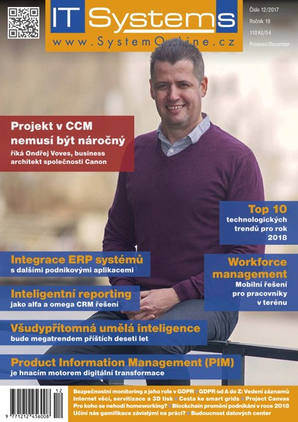 E-magazín IT Systems 12/2017 - CCB, spol. s r.o.