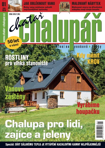 E-magazín Chatař chalupář 1/2018 - Časopisy pro volný čas s. r. o.