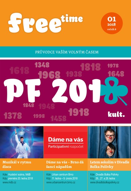 E-magazín Freetime 01/2018 - Media Hill, s. r. o.