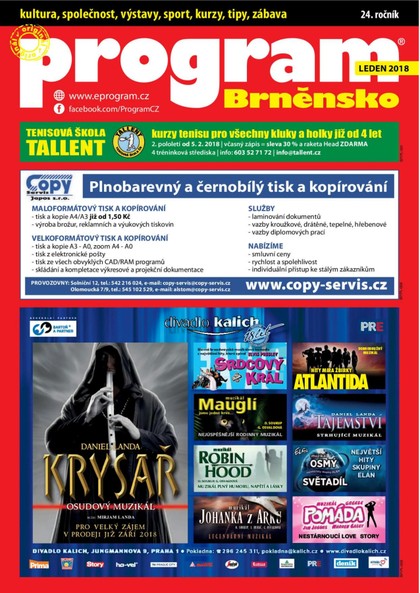E-magazín Program BR 01-2018 - NAKLADATELSTVÍ MISE, s.r.o.