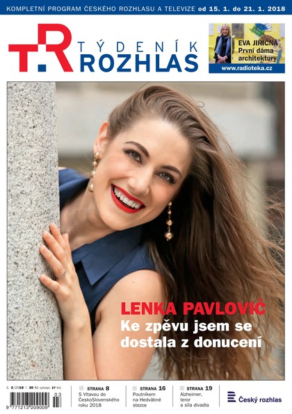 E-magazín Týdeník Rozhlas 3/2018 - Radioservis, a. s.