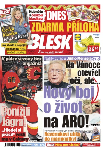 E-magazín Blesk - 8.1.2018 - CZECH NEWS CENTER a. s.