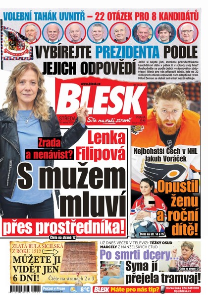 E-magazín Blesk - 10.1.2018 - CZECH NEWS CENTER a. s.
