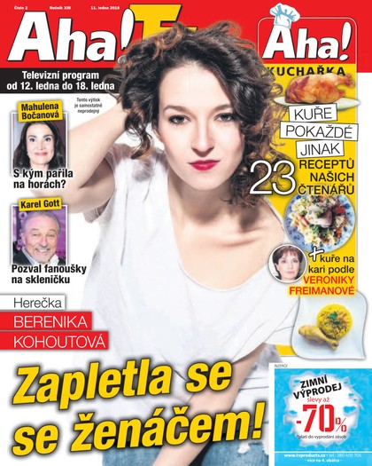 E-magazín AHA! Tv - 11.1.2018 - CZECH NEWS CENTER a. s.