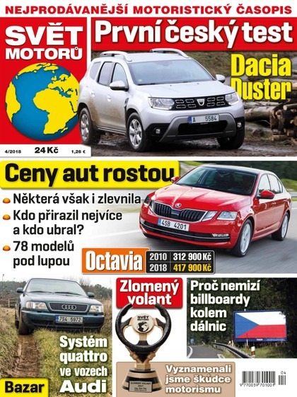 E-magazín Svět motorů - 22.1.2018 - CZECH NEWS CENTER a. s.
