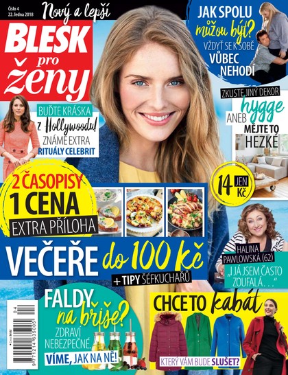 E-magazín Blesk pro ženy - 22.1.2018 - CZECH NEWS CENTER a. s.