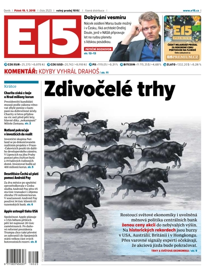 E-magazín E15 - 19.1.2018 - CZECH NEWS CENTER a. s.