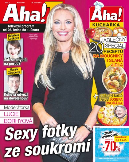 E-magazín AHA! Tv - 25.1.2018 - CZECH NEWS CENTER a. s.