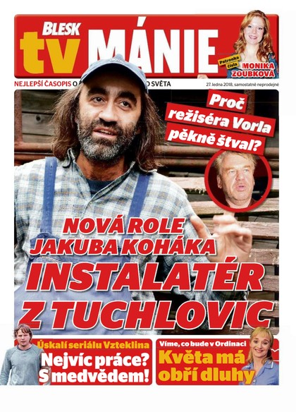 E-magazín Blesk Tv manie - 27.1.2018 - CZECH NEWS CENTER a. s.