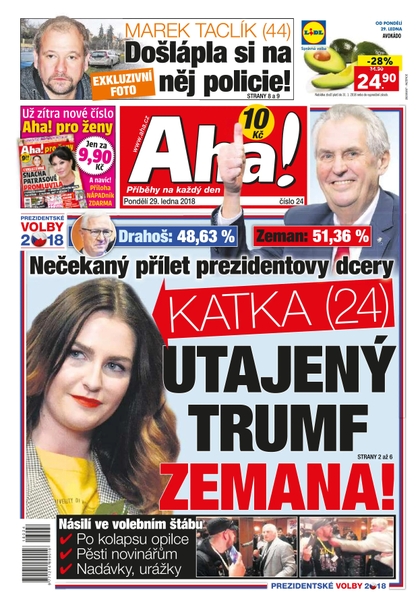 E-magazín AHA! - 29.1.2018 - CZECH NEWS CENTER a. s.