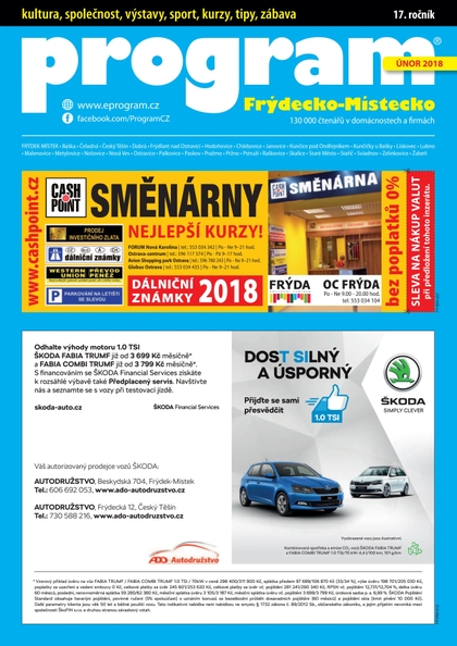 E-magazín Program FM 02-2018 - NAKLADATELSTVÍ MISE, s.r.o.