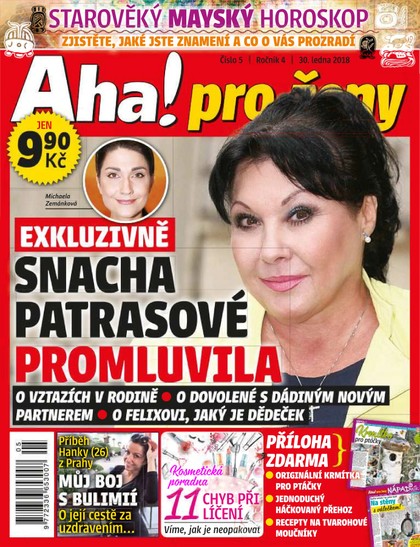 E-magazín AHA! pro ženy - 30.1.2018 - CZECH NEWS CENTER a. s.