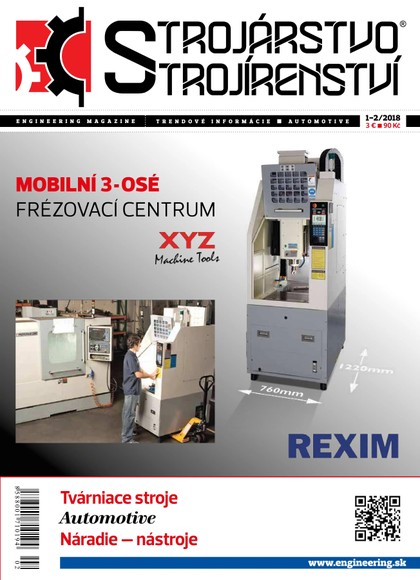 E-magazín STROJÁRSTVO/STROJÍRENSTVÍ 1-2/2018 - MEDIA/ST s.r.o.