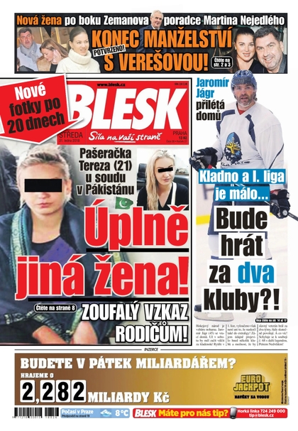 E-magazín Blesk - 31.1.2018 - CZECH NEWS CENTER a. s.