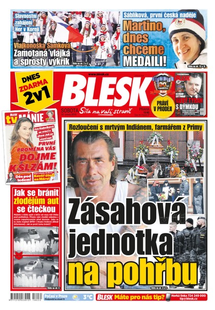 E-magazín Blesk - 10.2.2018 - CZECH NEWS CENTER a. s.