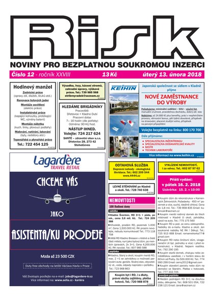 E-magazín Risk 12/2018 - Risk