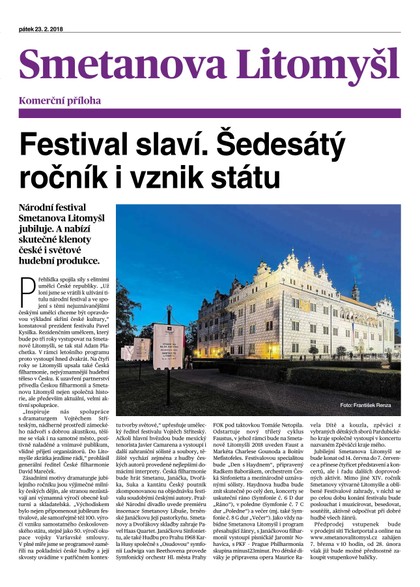 E-magazín MF DNES extra Jižní Čechy - 23.2.2018 - MAFRA, a.s.