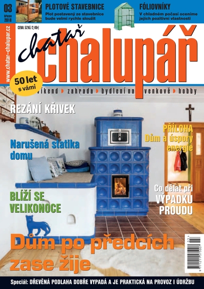 E-magazín Chatař &amp; chalupář 3-2018 - Časopisy pro volný čas s. r. o.