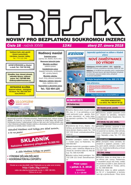 E-magazín Risk 16/2018 - Risk