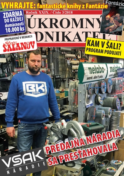 E-magazín Súkromný podnikateľ 3/2018 - Fantázia media, s. r. o.