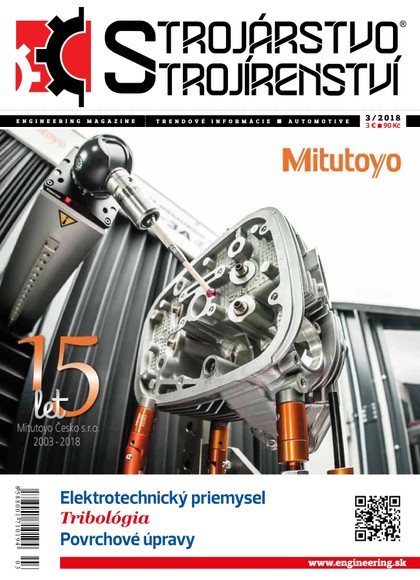 E-magazín STROJÁRSTVO/STROJÍRENSTVÍ 3/2018 - MEDIA/ST s.r.o.