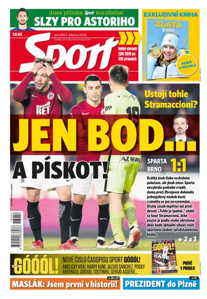 E-magazín Sport - 5.3.2018 - CZECH NEWS CENTER a. s.