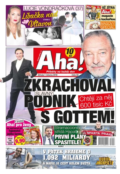 E-magazín AHA! - 7.3.2018 - CZECH NEWS CENTER a. s.