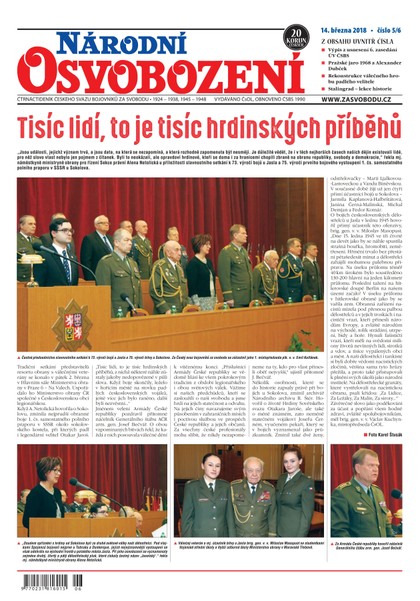 E-magazín Národní Osvobození 5-6/2018 - Vydavatelství MAC