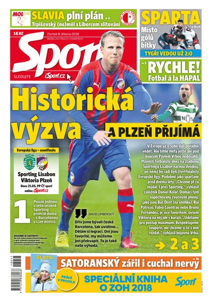 E-magazín Sport - 8.3.2018 - CZECH NEWS CENTER a. s.