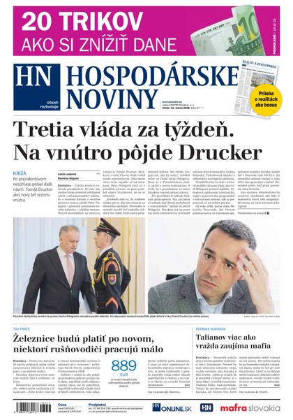 E-magazín Hospodárske noviny 21.03.2018 - MAFRA Slovakia, a.s.