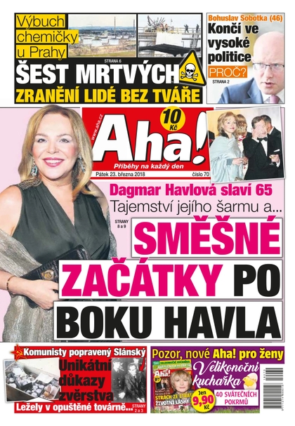 E-magazín AHA! - 23.3.2018 - CZECH NEWS CENTER a. s.