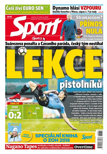 E-magazín Sport - 24.3.2018 - CZECH NEWS CENTER a. s.