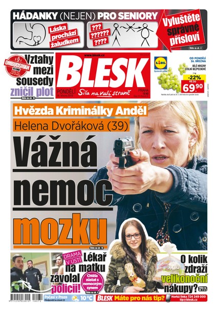 E-magazín Blesk - 26.3.2018 - CZECH NEWS CENTER a. s.