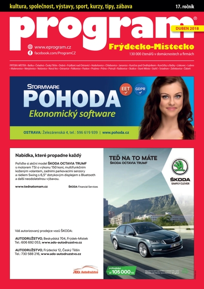 E-magazín Program FM 04-2018 - NAKLADATELSTVÍ MISE, s.r.o.