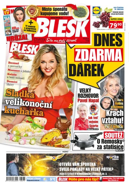 E-magazín Blesk - 29.3.2018 - CZECH NEWS CENTER a. s.