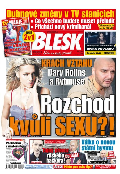 E-magazín Blesk - 31.3.2018 - CZECH NEWS CENTER a. s.