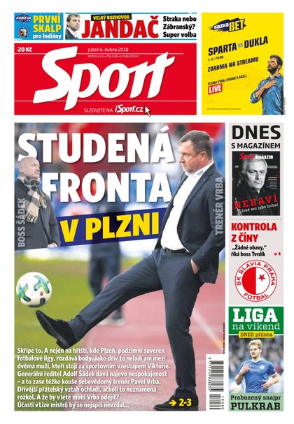 E-magazín Sport - 6.4.2018 - CZECH NEWS CENTER a. s.