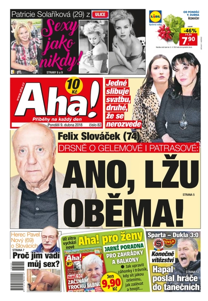 E-magazín AHA! - 9.4.2018 - CZECH NEWS CENTER a. s.