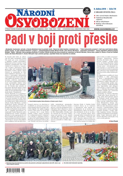 E-magazín Národní Osvobození 7-8/2018 - Vydavatelství MAC