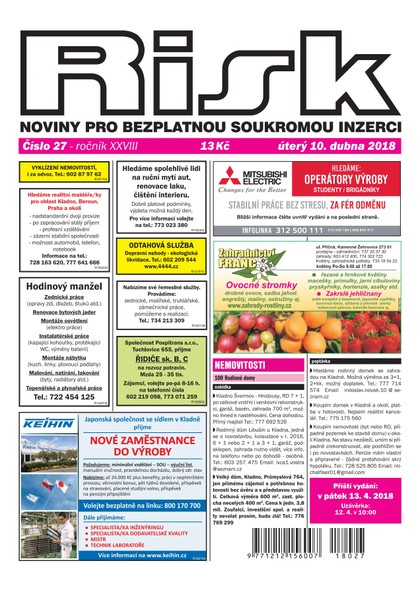 E-magazín Risk 27/2018 - Risk
