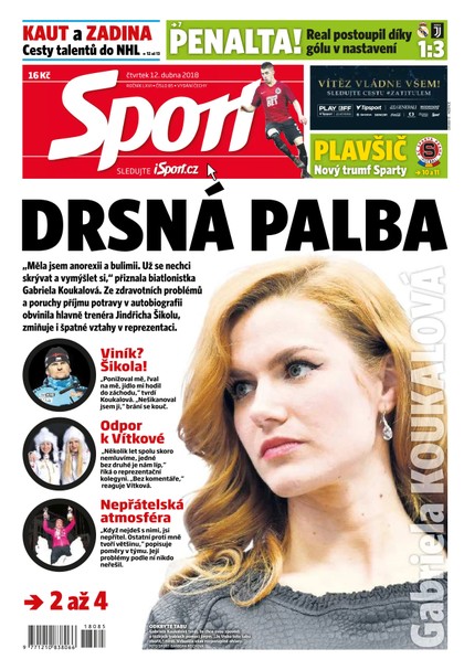 E-magazín Sport - 12.4.2018 - CZECH NEWS CENTER a. s.