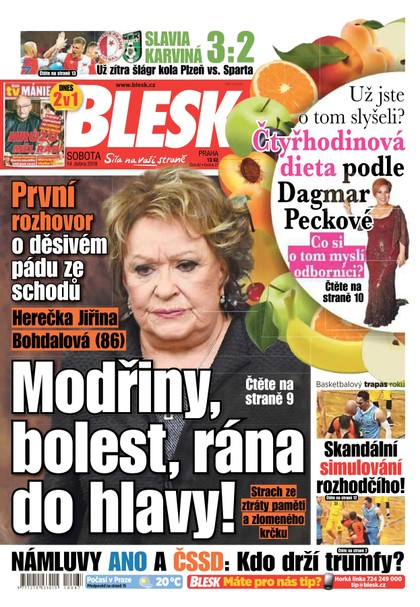 E-magazín Blesk - 14.4.2018 - CZECH NEWS CENTER a. s.
